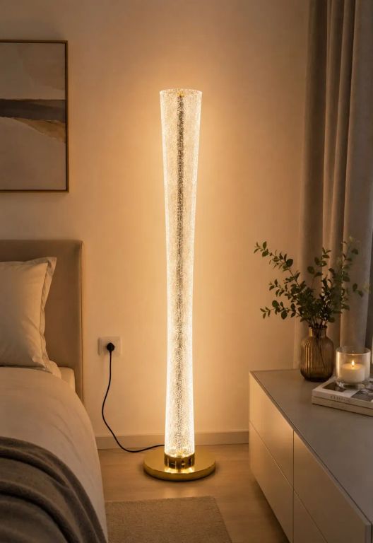 Lámpara de Pie LED Moderna – 3 Tonos de Luz