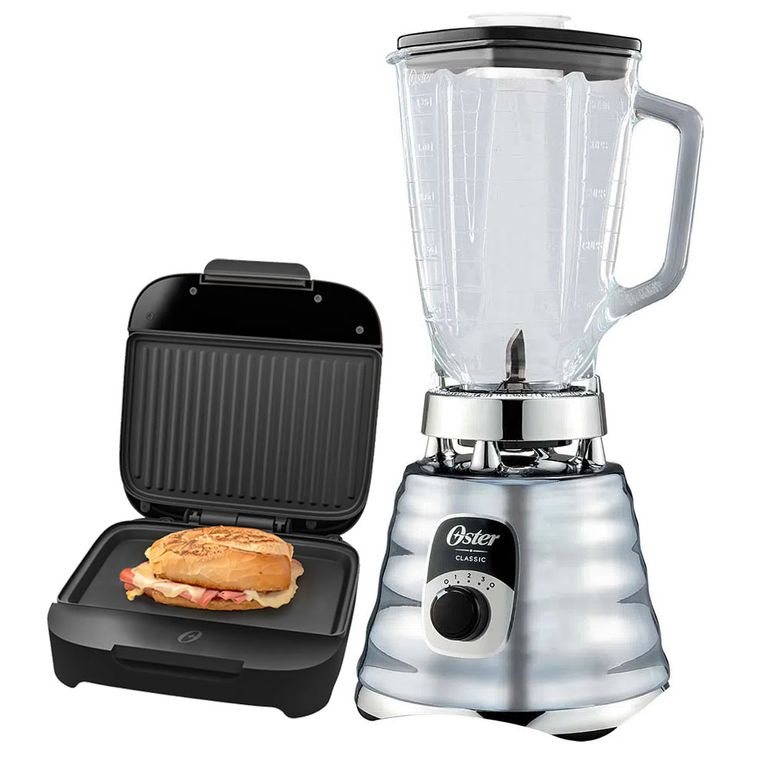 Licuadora Clásica BLST4655 de 1.5 litros + Sandwichera Platos Hondos