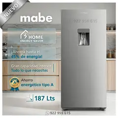 Mabe - Refrigeradora Frost 187 Litros RMU202PXPRS1