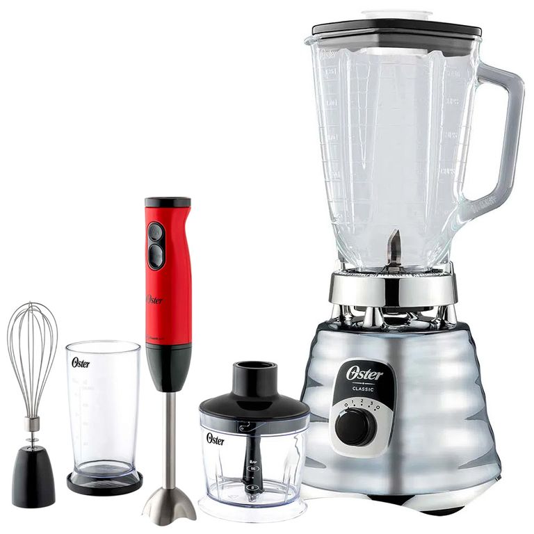 Licuadora Clásica BLST4655 1.25 L + Batidora de inmersión