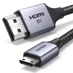 UGREEN - Cable Mini HDMI a HDMI 4K 2 Metros Gris