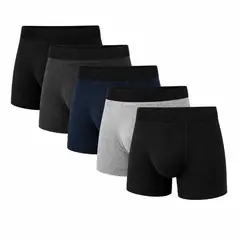FLAVORJACK - Pack x5 Boxers Clásicos de Algodón para Hombre
