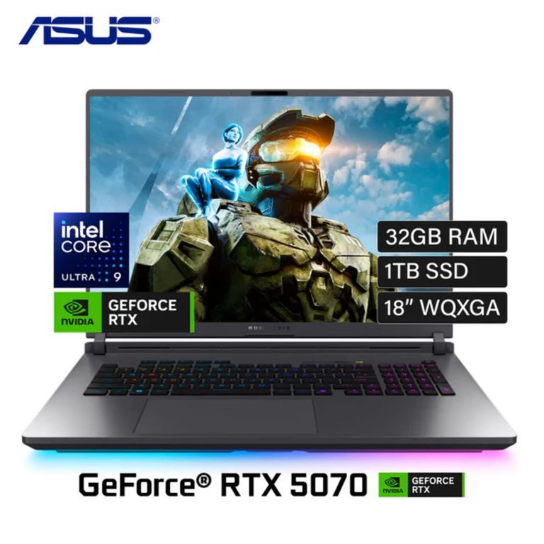 Laptop Gamer ROG Strix G16 G815LP-IS96 Intel® Core™ Ultra 9 275HX 32GB RAM DDR5 1TB SSD RTX™ 5070