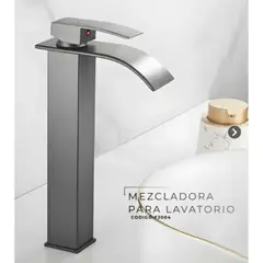 SEVILLANA - MEZCLADORA MONOCOMANDO ALTO POZUZO ACERADO