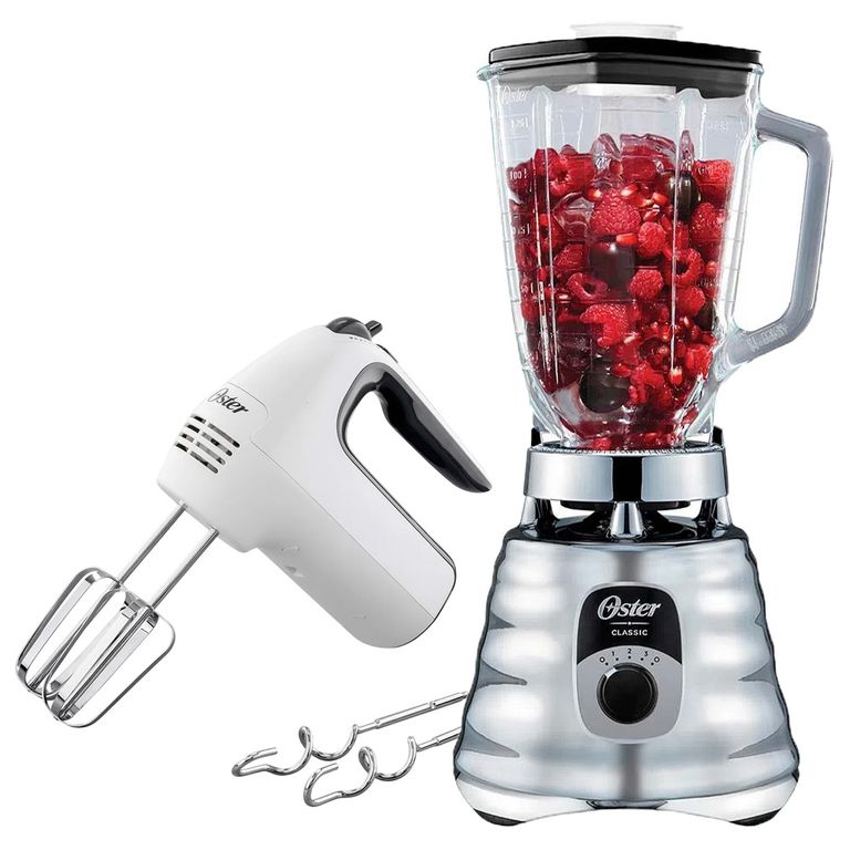Licuadora Clásica BLST4655 1.25 L+ Batidora de Mano 6 Velocidades