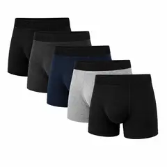 FLAVORJACK - Pack x5 Boxers Clásicos de Algodón para Hombre