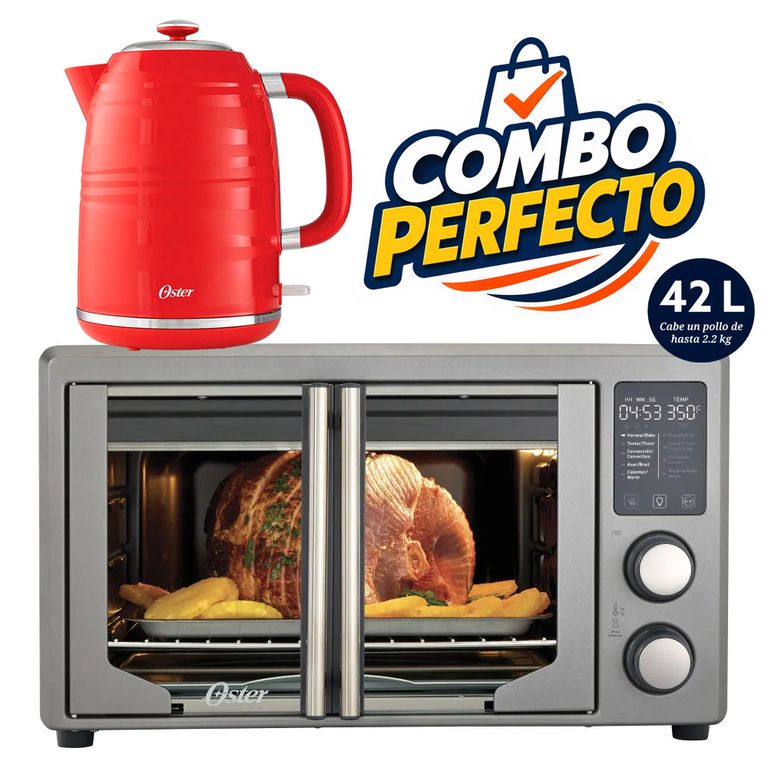 Horno Digital TSSTTV42FDDAFNS 42 L + Hervidor Eléctrico 1.7 L