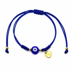 GENERICO - Pulsera Ojo Turco Azul