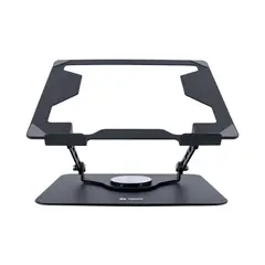 Teros - Soporte para Laptop TE-7021N de Acero, Giratorio 360 para Notebook de 10 hasta 15.6"