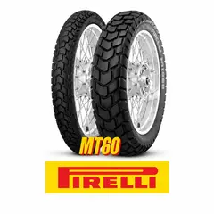 PIRELLI - PAR DE LLANTAS 120-80-18 y 90-90-21 MT60