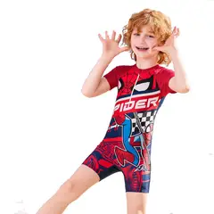 PUREPOWER - Conjunto de protección contra erupciones para niños, UPF 50+，Spider-Man-140CM