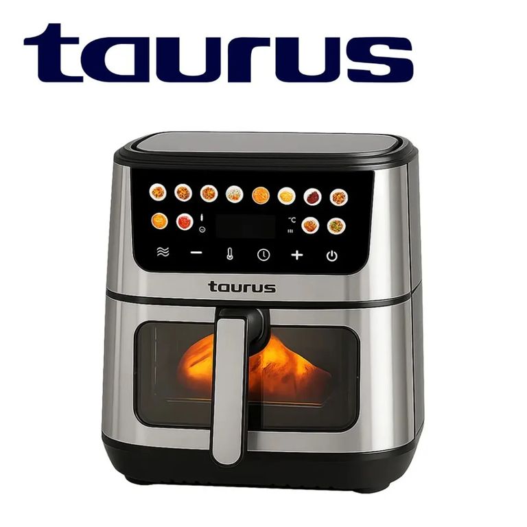 Freidora de Aire Aero Crispy II 8 Litros Panel Digital 12 programas
