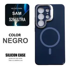 GENERICO - Funda De Silicona Con MagSafe y Parante Para Sam S26 Ultra