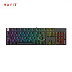 HAVIT - Teclado Gamer Mecánico Gamenote KB432L