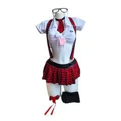 GENERICO - DISFRAZ COLEGIALA LENCERIA SEXY