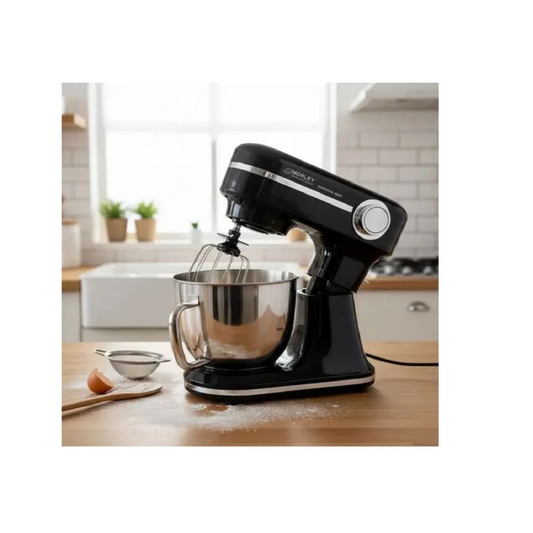 Batidora Planetaria 3000W Profesional - 12 Velocidades y Doble Tazón (5L + 6L)