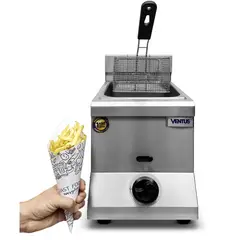 Ventus - Freidora a gas VFSG-071 de 6 L netos