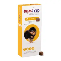 BRAVECTO - 2 A 4.5KG 3 MESES