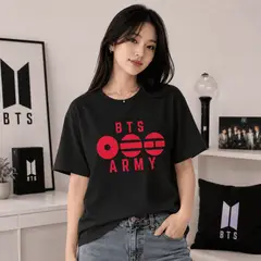 GENERICO - POLO BTS ARMYS CORTE RECTO