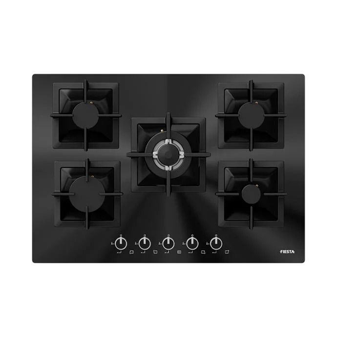 Cocina Empotrable a Gas 5 Hornillas 75cm X5