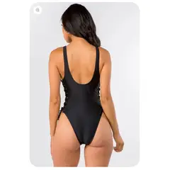 GENERICO - Bikini enterizo con cordones