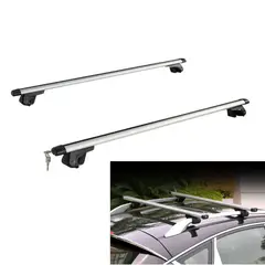 GENERICO - Barras Transversales Techo Universal 135 cm 2 pcs