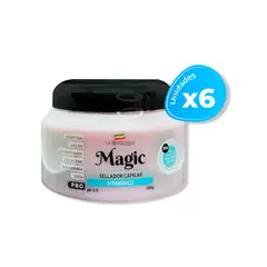 LA BRASILIANA - Sellador Capilar Vitamínico PROLa Brasiliana 500g 6 unid