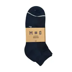 Mbo - Medias Deportivas Taloneras Pack X2 Azul