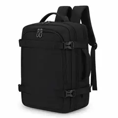 GENERICO - MOCHILA VIAJERA CABINERA 40x30x20cm MEDIDAS EUROPEAS EQUIPAJE DE MANO EXPANDIBLE