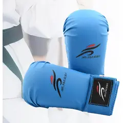 GENERICO - Guantes Karate Tkd Thai Fitbox Kickboxing Talla S Azul