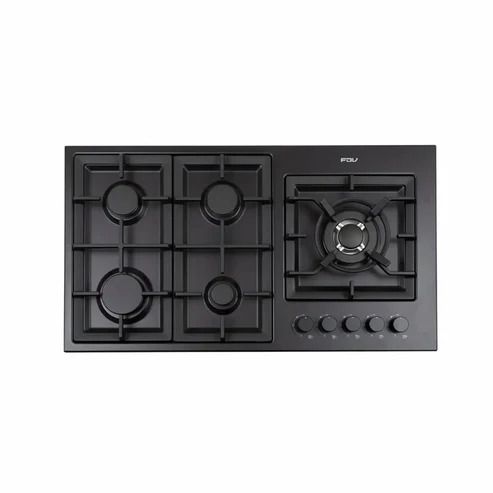 Encimera a Gas 5 Quemadores 90cm Elite Black