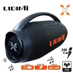 LIDIMI - Parlante Portátil Super D-S670AC 240W Bluetooth Usb