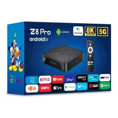OEM - TV Box Z8 PRO Android TV 13 4GB RAM 64GB 8K Ultra HD
