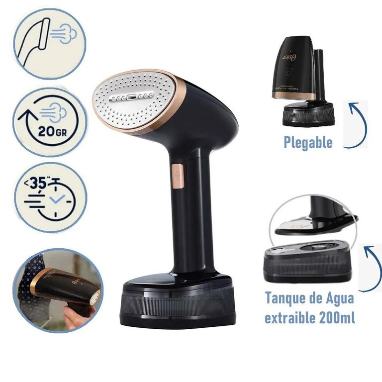 Vaporizador Oster® Plegable de Mano NegroCobre GCSTFS300