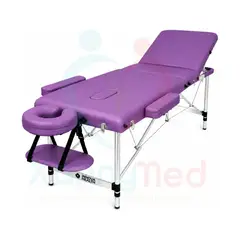 GENERICO - Camilla Importada de Aluminio Portátil para Masajes y Otros Procedimientos - Morado
