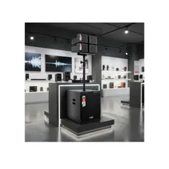 GENERICO - Kit Parlante Activo Lineal Array Compact 6000w Rf-clx15a Fbr