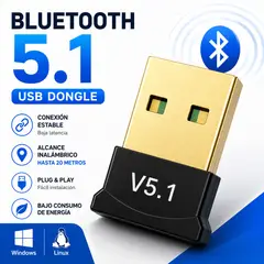GENERICO - USB Bluetooth Dongle 5.1