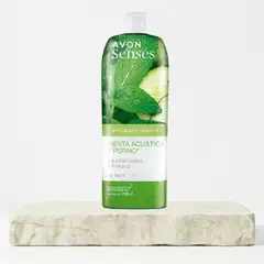 AVON - ACONDICIONADOR MENTA ACUATICA Y PEPINO 750 ML