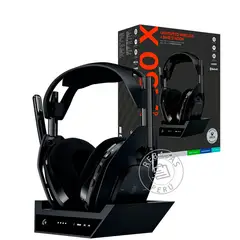 ASTRO - Audifono A50 X Wireless Negro Base Lightspeed BT PS5XboxPC