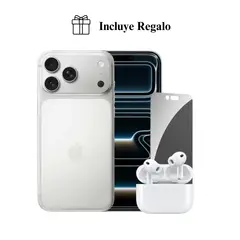 APPLE - Nuevo iPhone 17 Pro (eSim) Silver + Regalo