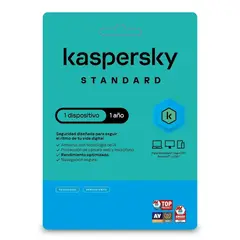 KASPERSKY - ANTIVIRUS STANDARD 1PC DURACION 12 meses