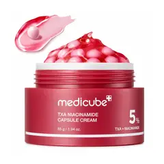 MEDICUBE - Crema Facial Antimanchas con Ácido Tranexámico y Niacinamida 5% 55 g
