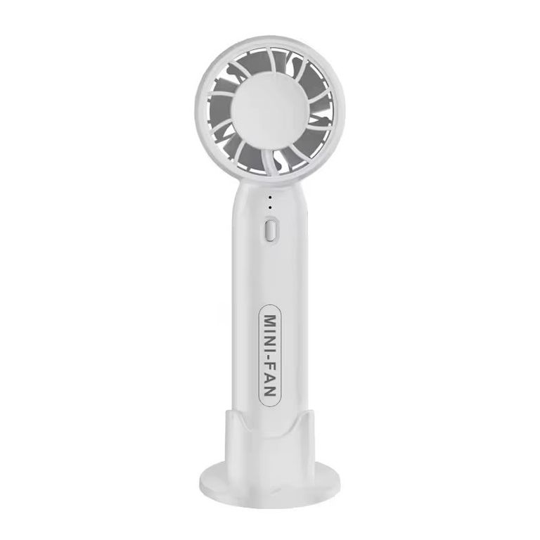 Ventilador Potente de Mano Portátil 3 Velocidades Recargable