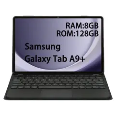 SAMSUNG - Tablet Galaxy Tab A9+ WIFI 8GB+128GB Gris+Teclado Negro