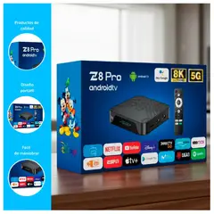 OEM - TV Box Z8 Pro 8K Ultra HD Android TV