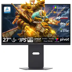 LG - - Monitor Gamer UltraGear 27G850A-B 27 Nano IPS UHD 4K Dual Mode 240Hz480Hz 1ms