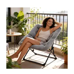 GENERICO - SILLA PLEGABLE CON ACOLCHADO SUAVE