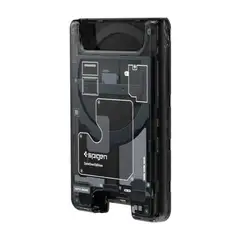 SPIGEN - Tarjetero Negro Ultra Hybrid Zero One Wallet Para Celular Con MagSafe
