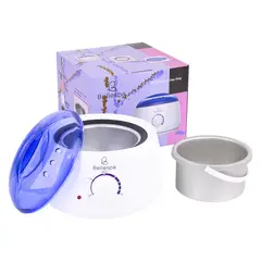 BELLESPA COSMETICS - OLLA CALENTADORA DE CERA DEPILATORIA BLUE
