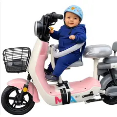GENERICO - Asiento de BEBE o Niño para Moto Eléctrica Ebike , PORTABEBE SILLA DE NIÑOS